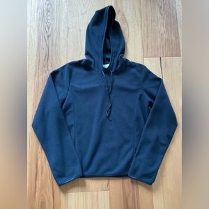 Vintage Nike Fleece Pullover Navy Blue Hoodie, Size Small